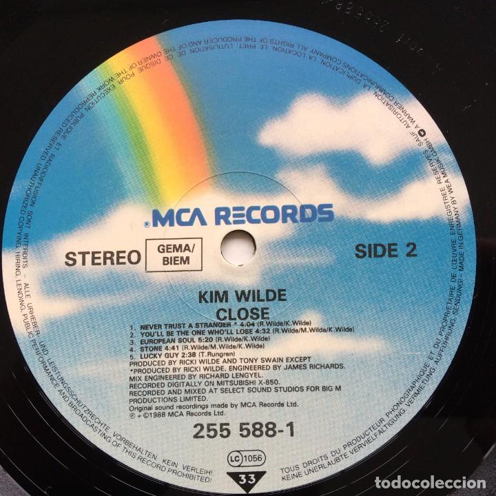 Discos de vinilo: Kim Wilde &lrm;&ndash; Close , Germany 1988 MCA Records - Foto 6