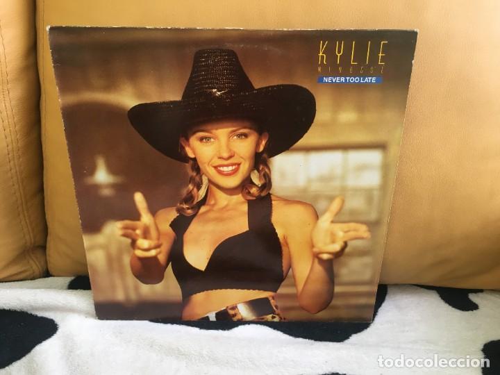 Discos de vinilo: Kylie Minogue never too late - Foto 1