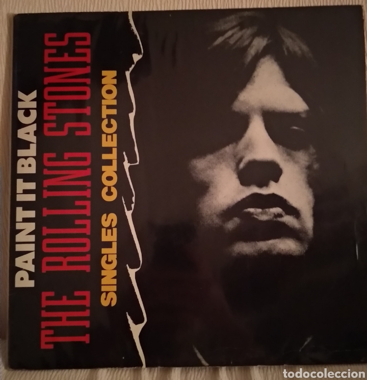 Discos de vinilo: Te Rolling Stones. PAINT IT BLACK - Foto 1