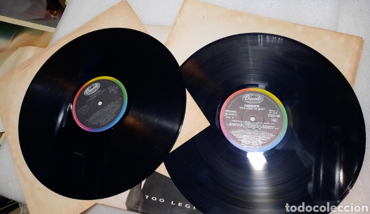 Discos de vinilo: Hammer - too legit to quit. Doble LP - Foto 4
