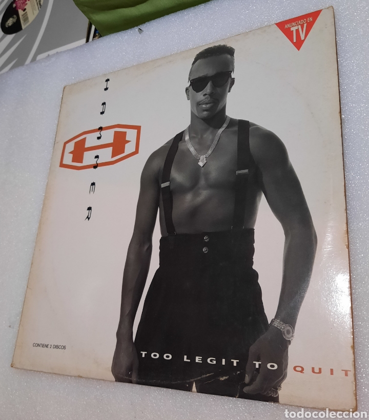 Discos de vinilo: Hammer - too legit to quit. Doble LP - Foto 1