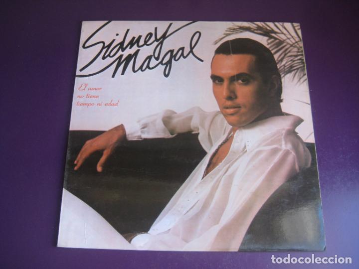 Disques de vinyle: Sidney Magal &lrm;&ndash; El Amor no Tiene Tiempo ni Edad - LP POLYDOR 1980 - BRASIL MELODICA LATINA