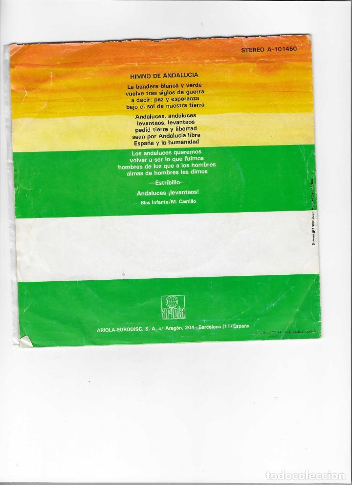 Discos de vinilo: jarcha. himno de andalucia - Foto 2
