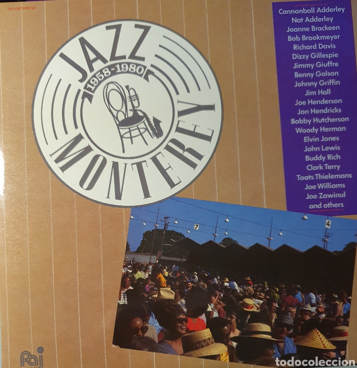 Disques de vinyle: Jazz Monterey: 1958-1980. 2 Los.