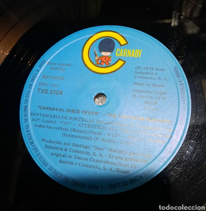 Discos de vinilo: The Freedom machine. Carnaval disco fever - Foto 3