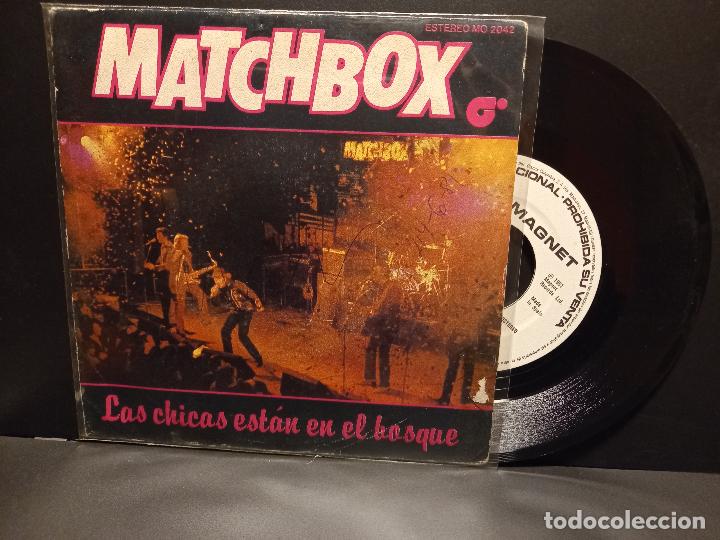 Discos de vinilo: MATCHBOX LAS CHICAS ESTAN EN EL BOSQUE SPAIN 1981 PDELUXE - Foto 1
