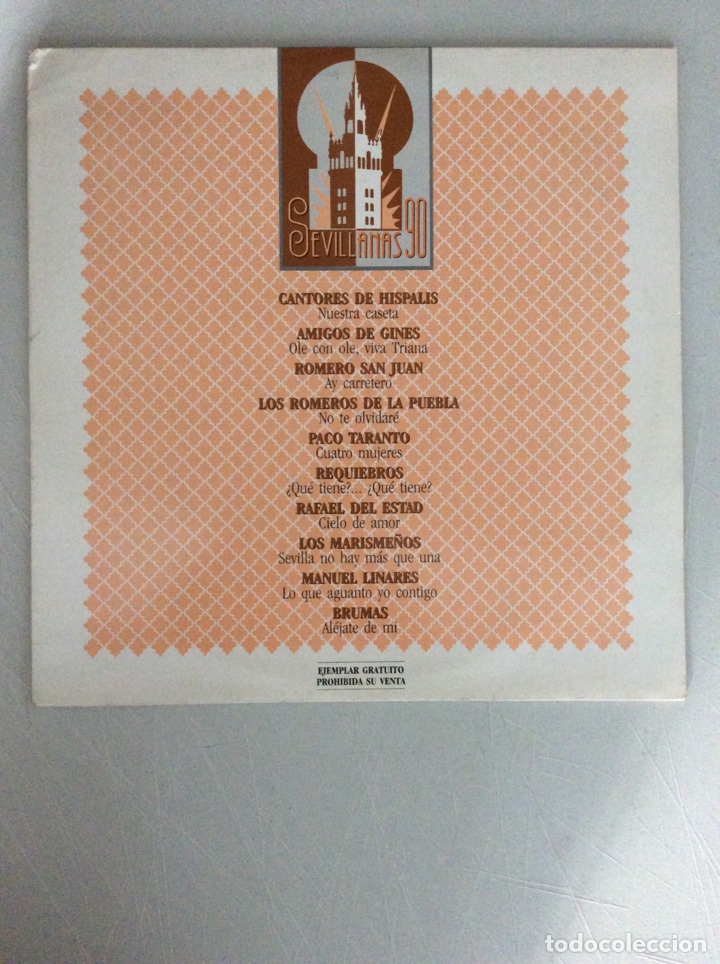 Dischi in vinile: Sevillanas 90