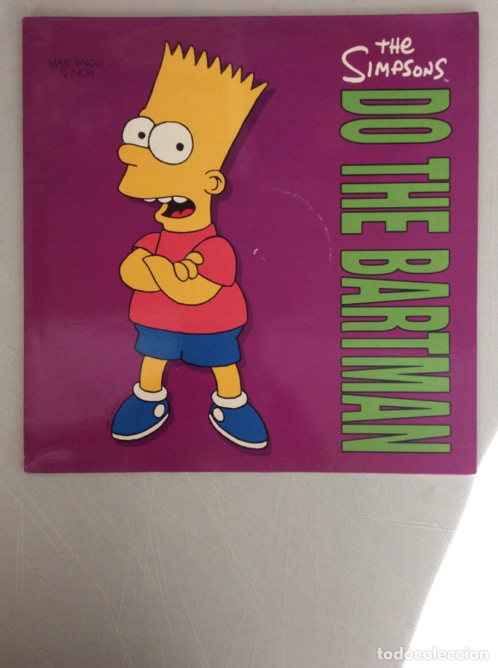 Discos de vinilo: The Simpsons. Do the bartman - Foto 1