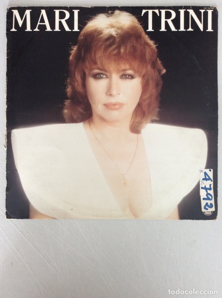 Discos de vinilo: Mari Trini. Contigo aprend&iacute; - Foto 1