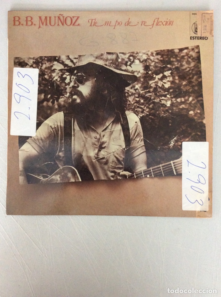 Discos de vinilo: B. B. Mu&ntilde;oz. Tiempo de reflexi&oacute;n. - Foto 1