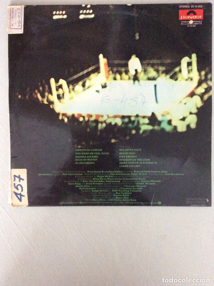 Discos de vinilo: Ralph McTell. Streets... - Foto 2