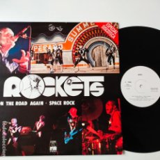 Discos de vinilo: ROCKETS- ON THE ROAD AGAIN- SPAIN MAXI SINGLE PROMO 1978- VINILO COMO NUEVO.. Lote 302064273