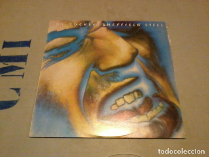 Discos de vinilo: Joe Cocker LP Sheffield Steel Esp.1982 - Foto 1
