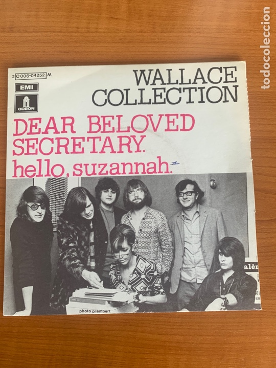 Discos de vinilo: Wallace Collection - Dear Beloved Secretary - Foto 1