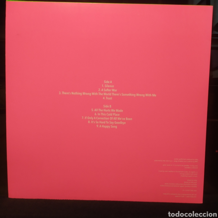 Discos de vinilo: Moby & The Void Pacific Choir 2017 Color rosa - Foto 2