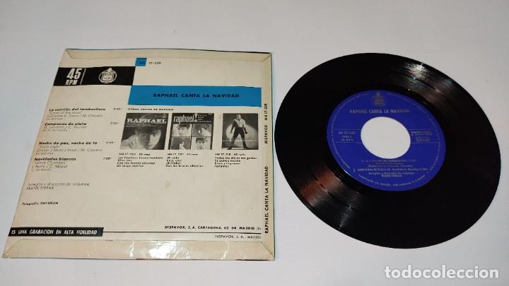 Discos de vinilo: Raphael - Raphael Canta La Navidad (7&rdquo;, EP) - Foto 2
