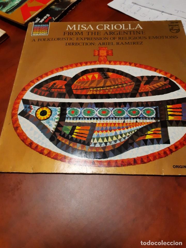 Discos de vinilo: 2 discos misa criolla - Foto 1