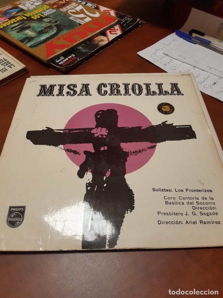 Discos de vinilo: 2 discos misa criolla - Foto 4