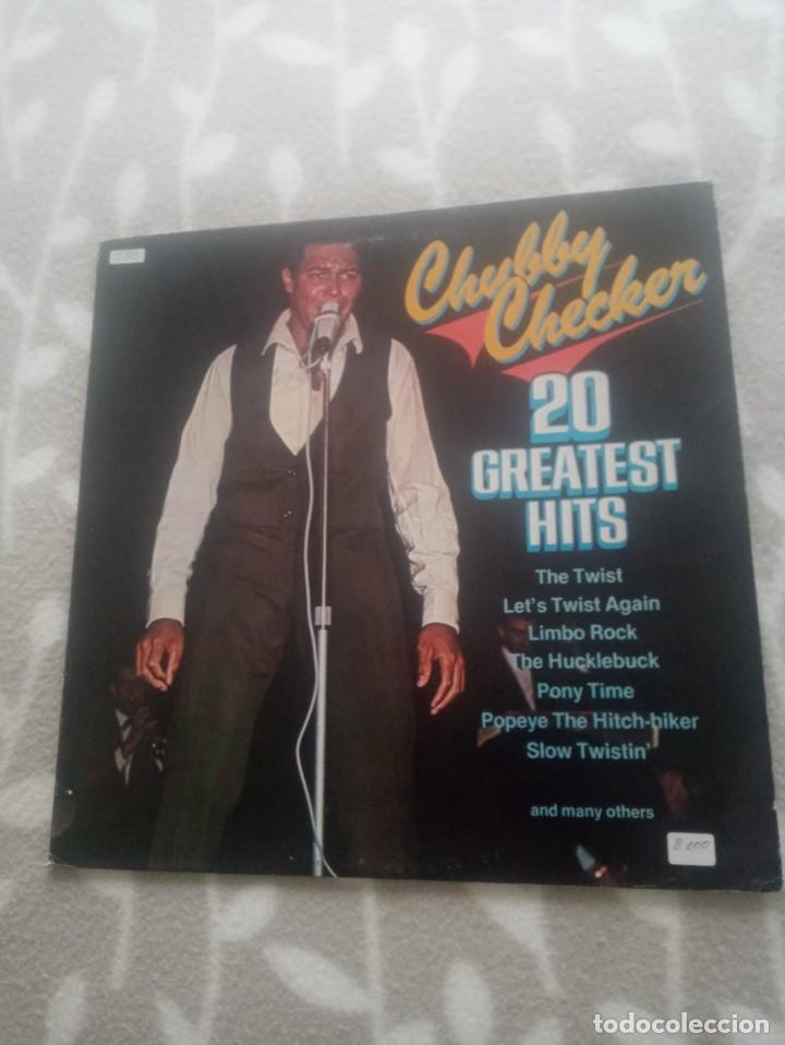Discos de vinilo: Chubby Checker &rdquo;20 Greatest Hits&rdquo;. Editado 1981 - Foto 1