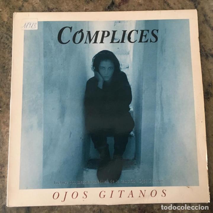 CÓMPLICES - OJOS GITANOS . MAXI SINGLE . 1992 RCA (Música - Discos de Vinilo - Maxi Singles - Grupos Españoles de los 70 y 80)