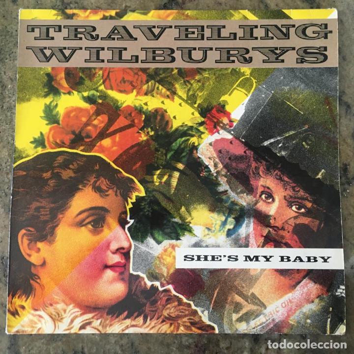 TRAVELING WILBURYS - SHES MY BABY . MAXI SINGLE . 1990 GERMANY (Música - Discos de Vinilo - Maxi Singles - Pop - Rock Internacional de los 90 a la actualidad)