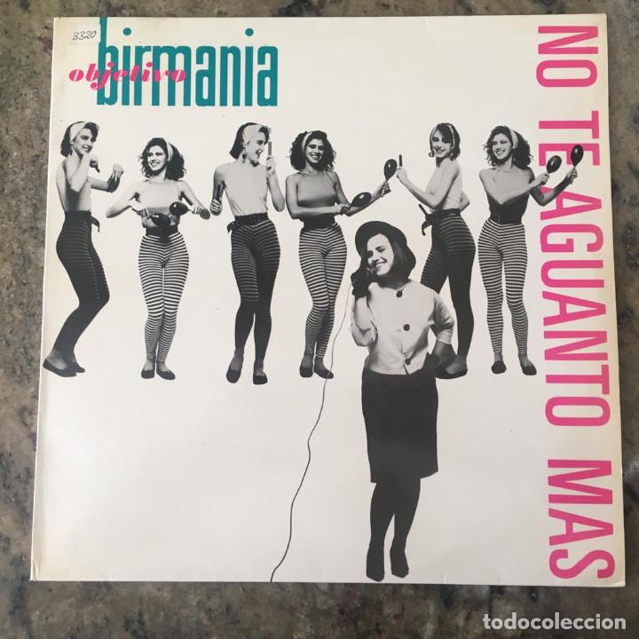 OBJETIVO BIRMANIA - NO TE AGUANTO MÁS . MAXI SINGLE . 1984 WEA (Música - Discos de Vinilo - Maxi Singles - Grupos Españoles de los 70 y 80)