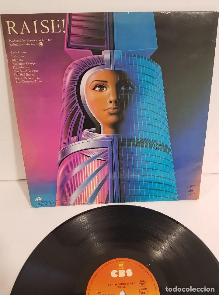 Discos de vinilo: EARTH WIND & FIRE. RAISE - Foto 2
