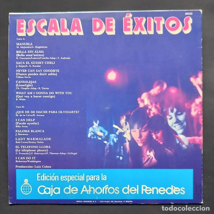 Discos de vinilo: VARIOS - Escala De &Eacute;xitos - LP 1975 - ARIOLA - Foto 2