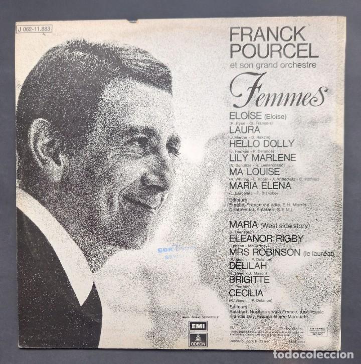 Discos de vinilo: FRANK POURCEL - Femmes - LP 1972 - ODEON - Foto 2