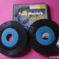 Discos de vinilo: TONY MARTIN S DREAN GIRL RAMONA + 5 - 2 EPS EN CAJA ORIGINAL MA25. Lote 302214473