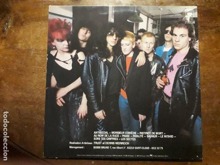 Discos de vinilo: Trust - repression - - Foto 2