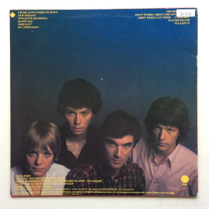Discos de vinilo: Talking Heads ‎– Talking Heads: 77 , Canada 1977 Sire - Foto 2 - 302271283