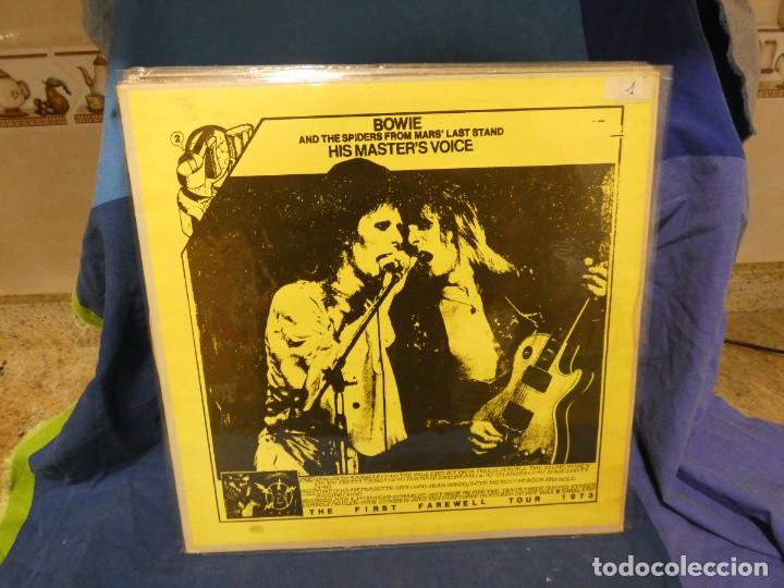 CAJJ156 LP DAVID BOWIE SPIDERS FROM MARS LAST STAND DISCO PIRATON BUEN ESTADO GIRA 1973 (Música - Discos de Vinilo - Maxi Singles - Pop - Rock - New Wave Internacional de los 80)