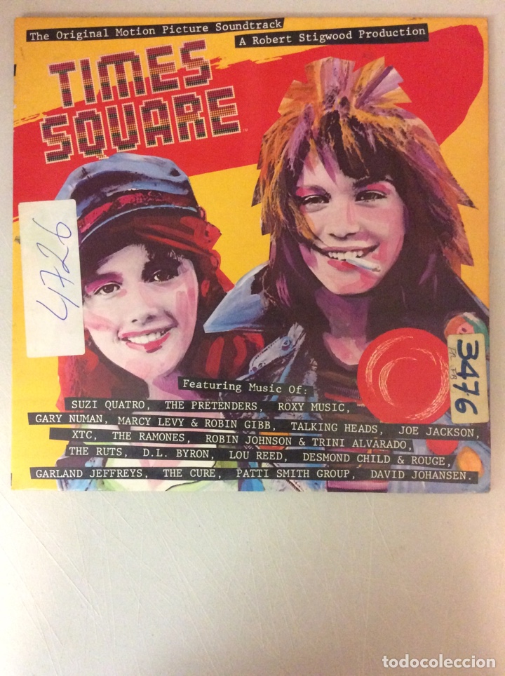 Discos de vinilo: BSO Times Square. Doble LP. Dos discos. - Foto 1
