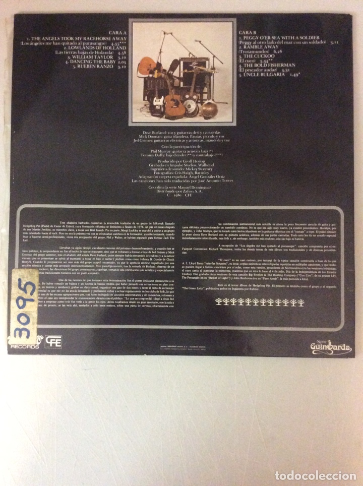 Discos de vinilo: Hedgehog pie. Just act normal. - Foto 2
