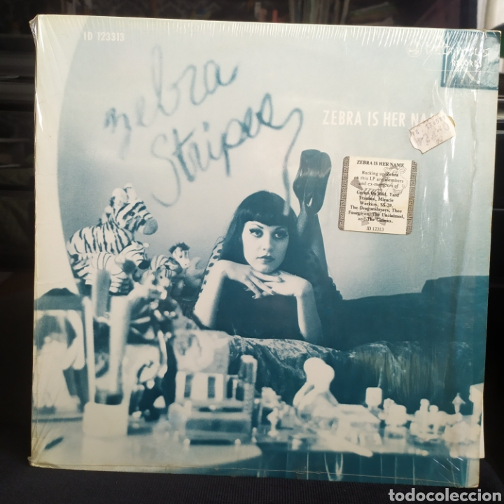 Discos de vinilo: Zebra Stripes - Zebra Is Her Name 1989 US - Foto 1