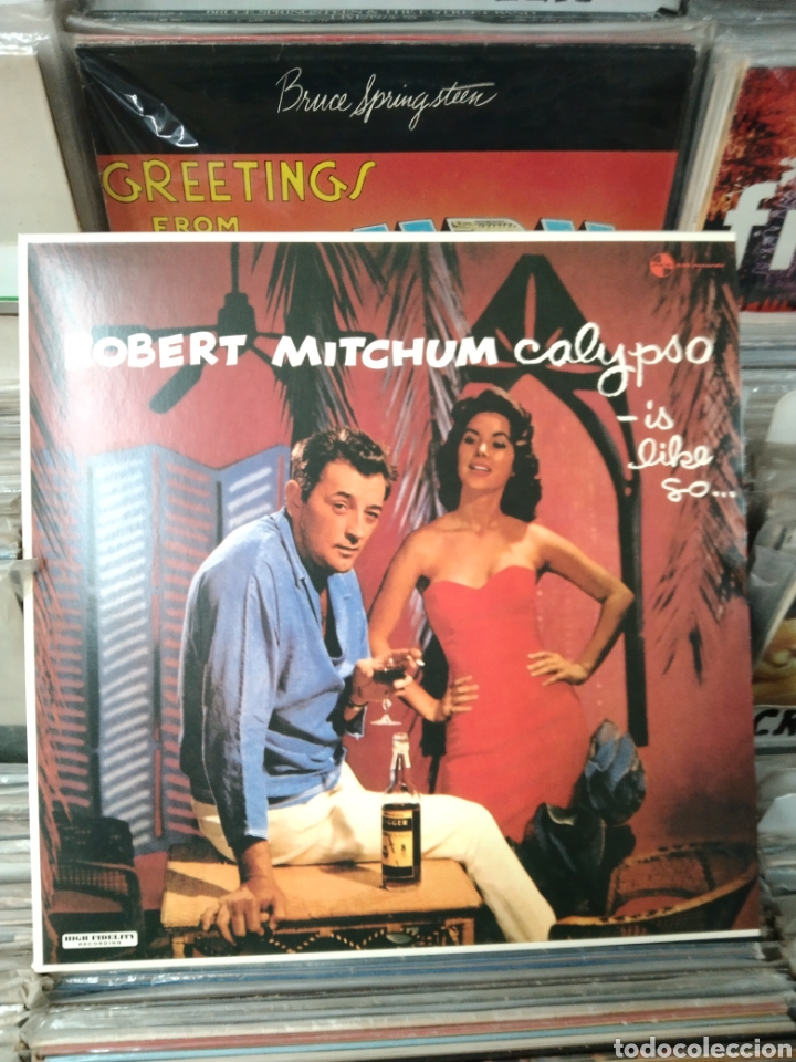 Discos de vinilo: Robert Mitchum calypso is like si.. - Foto 1