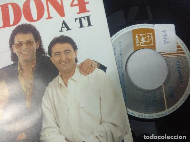 Discos de vinilo: BORDON 4/A TI/SINGLE + HOJA PROMOCIONAL. - Foto 2