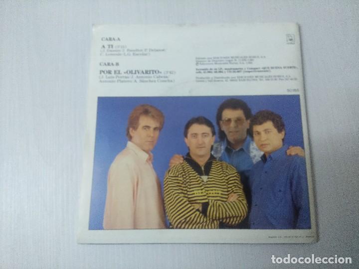 Discos de vinilo: BORDON 4/A TI/SINGLE + HOJA PROMOCIONAL. - Foto 3
