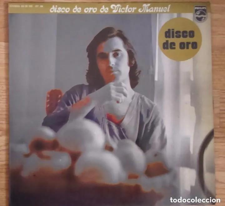 Discos de vinilo: DISCO VINILO VICTOR MANUEL - DISCO DE ORO - Foto 1