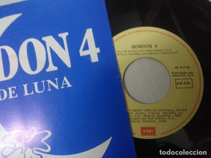 Discos de vinilo: BORDON 4/FLOR DE LUNA/SINGLE. - Foto 2