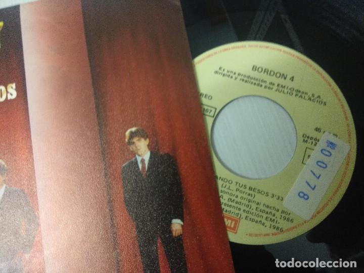 Discos de vinilo: BORDON 4/BUSCANDO TUS BESOS/SINGLE. - Foto 2