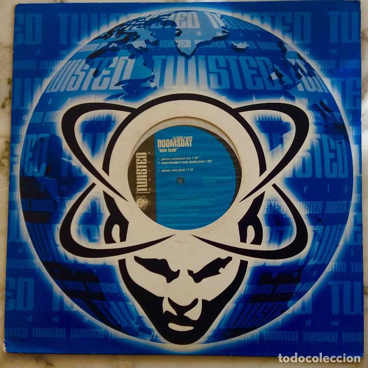 Discos de vinilo: DOOMSDAY, ATOM BOMB. DOBLE MAXI SINGLE CON 6 TEMAS, 2 DISCOS - Foto 1