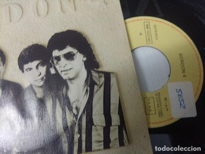 Discos de vinilo: BORDON 4/DAME UN BESO/SINGLE. - Foto 2