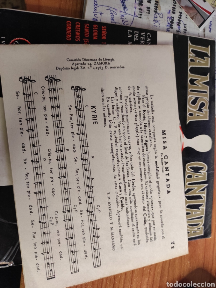 Discos de vinilo: La misa cantada - Foto 6