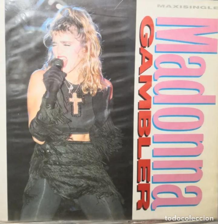 MADONNA - GAMBLER - MAXI (Música - Discos de Vinilo - Maxi Singles - Pop - Rock - New Wave Internacional de los 80)