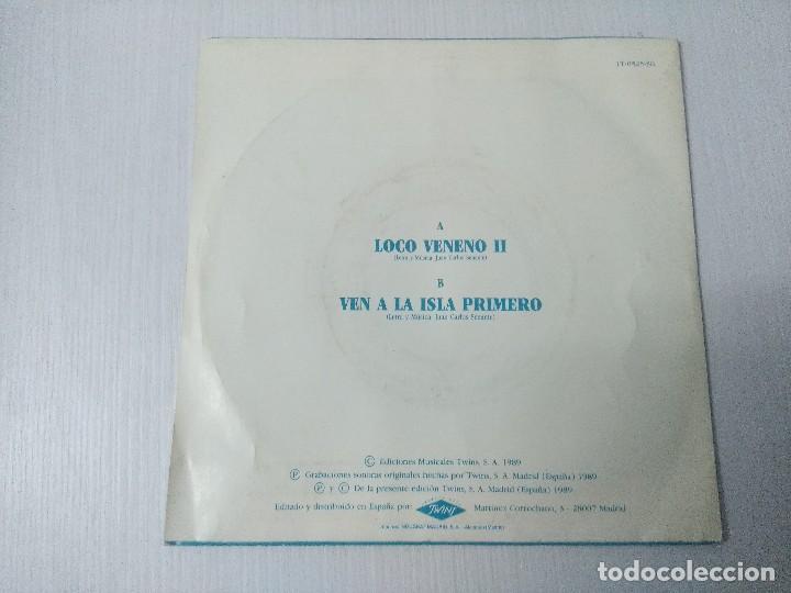 Discos de vinilo: CACO SENANTE/LOCO VENENO/SINGLE. - Foto 3