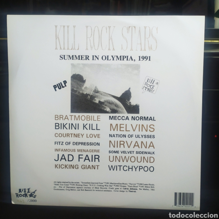 Discos de vinilo: Kill Rock Stars 2011 US - Foto 2