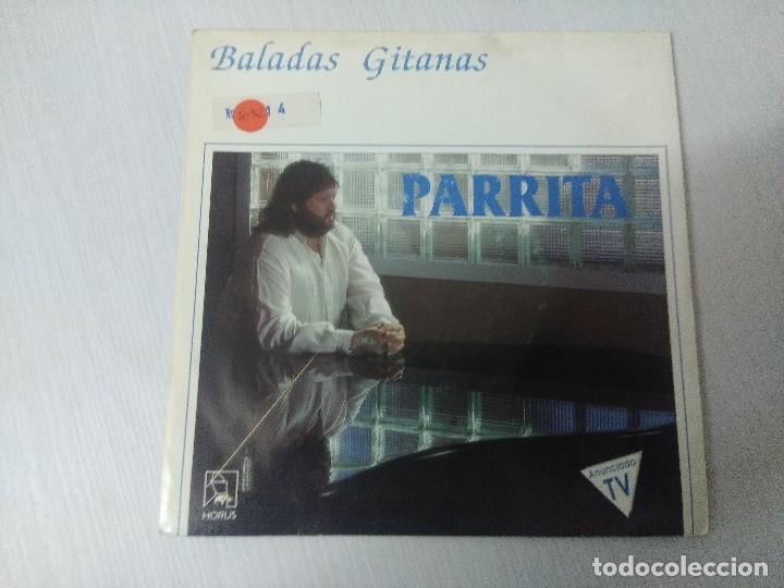 Discos de vinilo: PARRITA/BALADAS GITANAS/SINGLE. - Foto 1