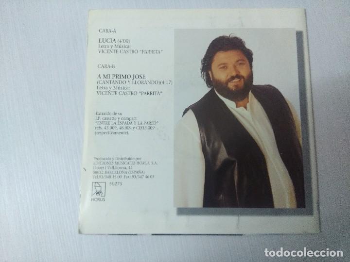 Discos de vinilo: PARRITA/LUCIA/SINGLE. - Foto 3